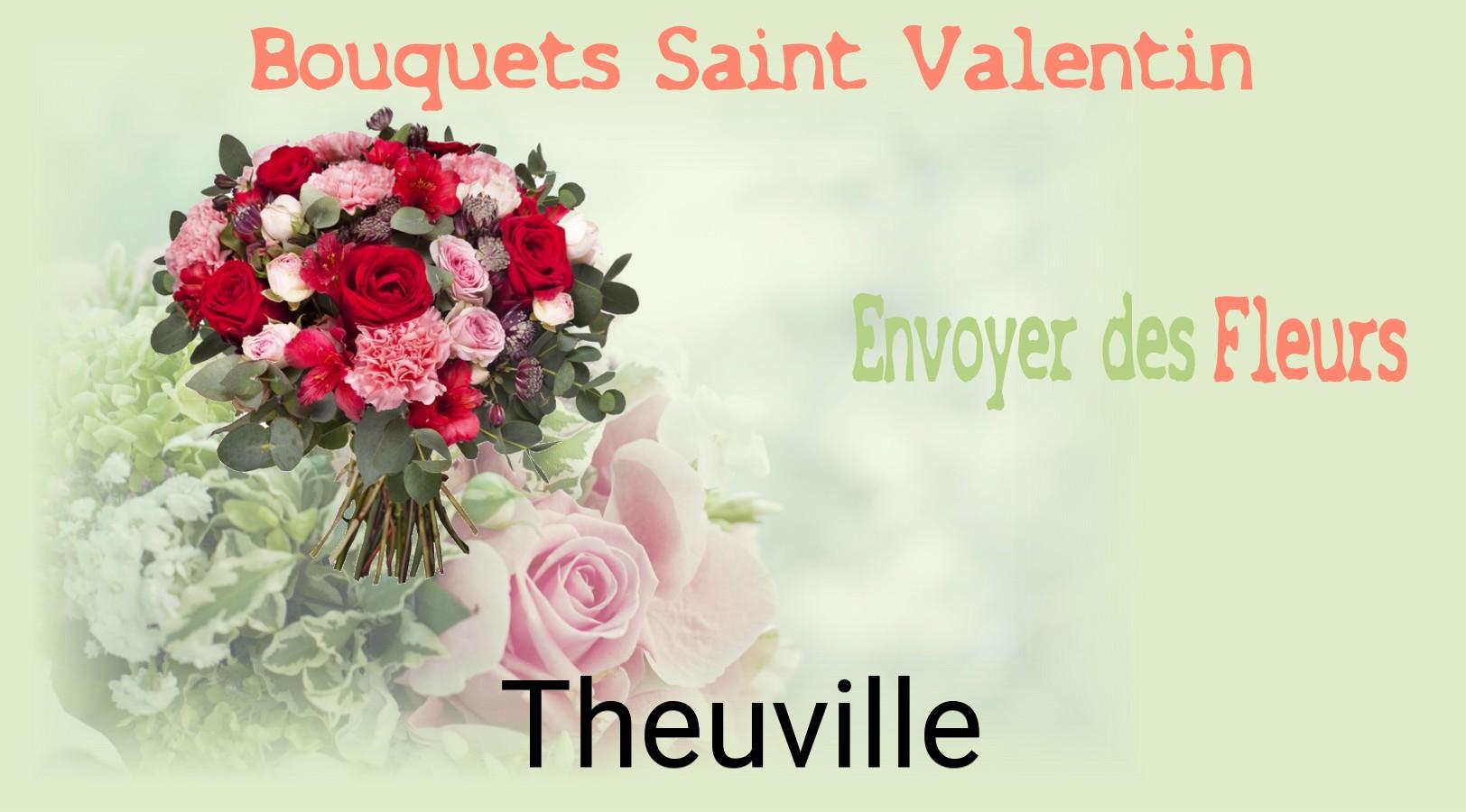 Roses de Saint-Valentin livrées à Theuville